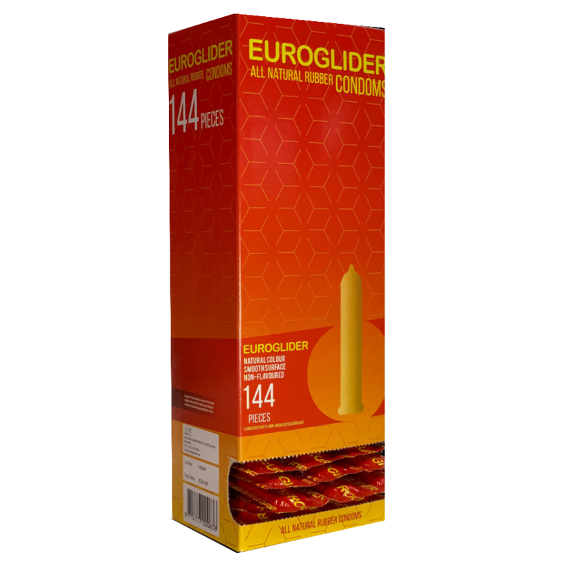Vigoroso - EUROGLIDER - PRESERVATIVOS 144 PEÇAS