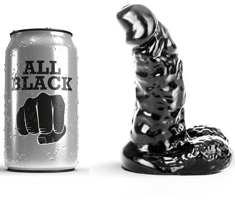 Vigoroso ALL BLACK - DILDO 13 CM