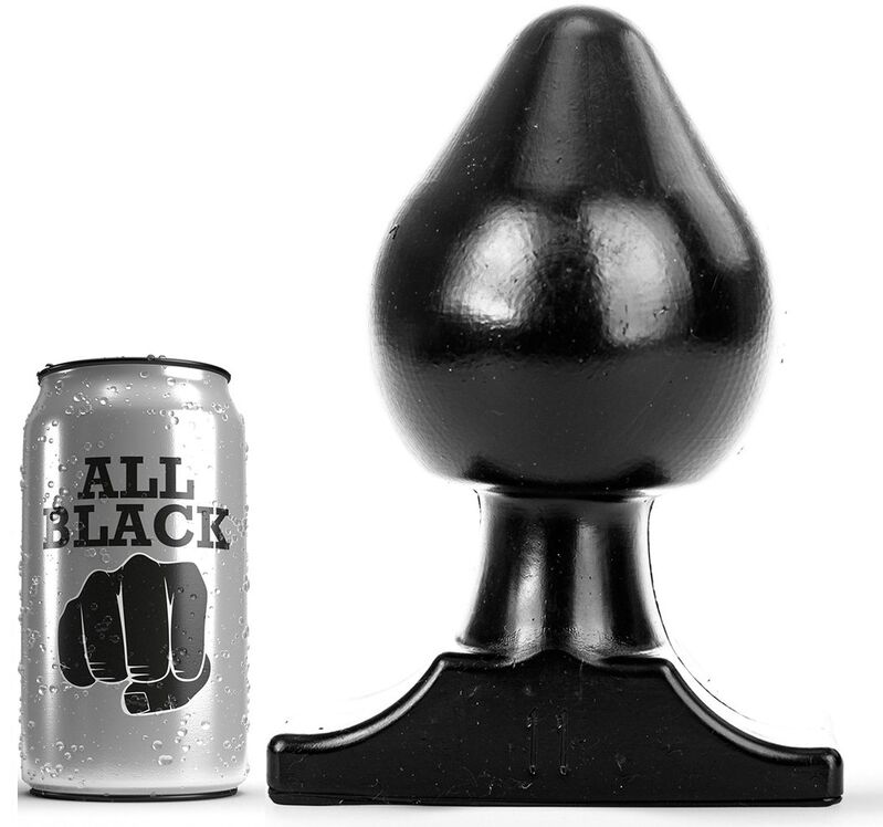 vVigoroso ALL BLACK - PLUG ANAL 19 CM