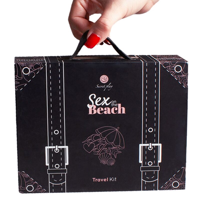 vVigoroso SECRETPLAY - KIT DE VIAGEM SEXO NA PRAIA (ES/EN/DE/FR/NL/PT)
