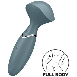 Vigoroso SATISFYER - MINI WOND-ER CINZA
