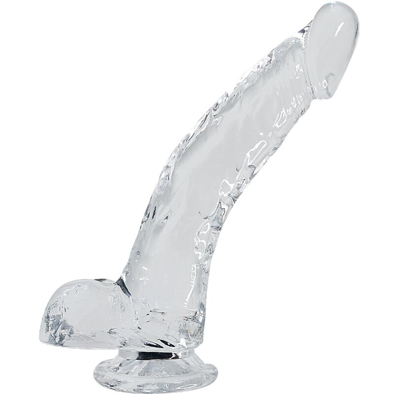 Vigoroso ALIVE - GARANHÃO PÊNIS REALÍSTICO TRANSPARENTE 22 CM