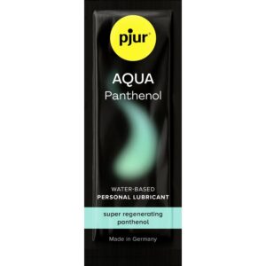 vVigoroso PJUR - LUBRIFICANTE À BASE DE ÁGUA AQUA PANTHENOL 2 ML