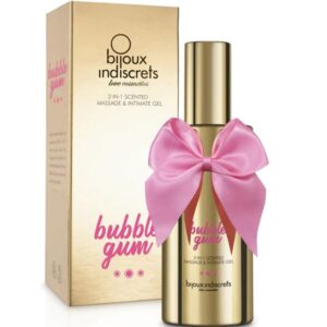 vVigoroso BIJOUX INDISCRETS - GEL DE MASSAGEM E ÃNTIMO 2 EM 1 COM PERFUME DE CHICLETE 100 ML