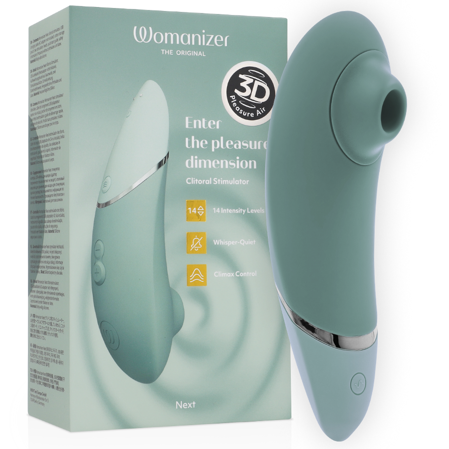 Vigoroso WOMANIZER - PRÓXIMO ESTIMULADOR CLITORIAL SAGE