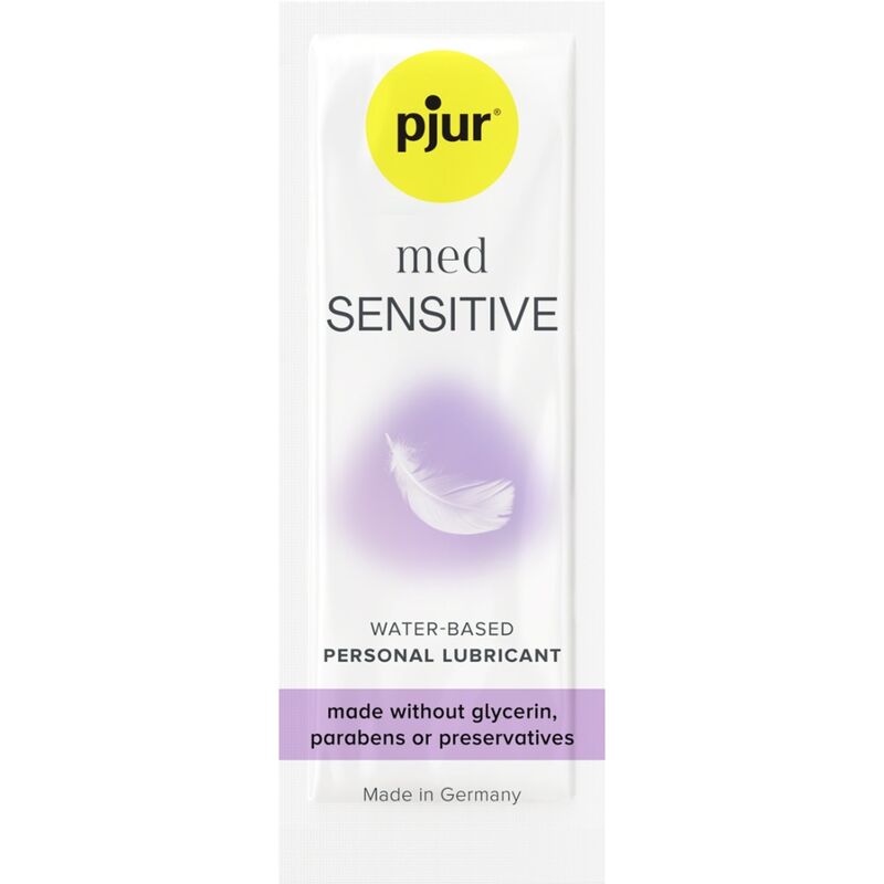 vVigoroso PJUR - MED SENSITIVE GLIDE LUBRIFICANTE BASE DE GUA 2 ML
