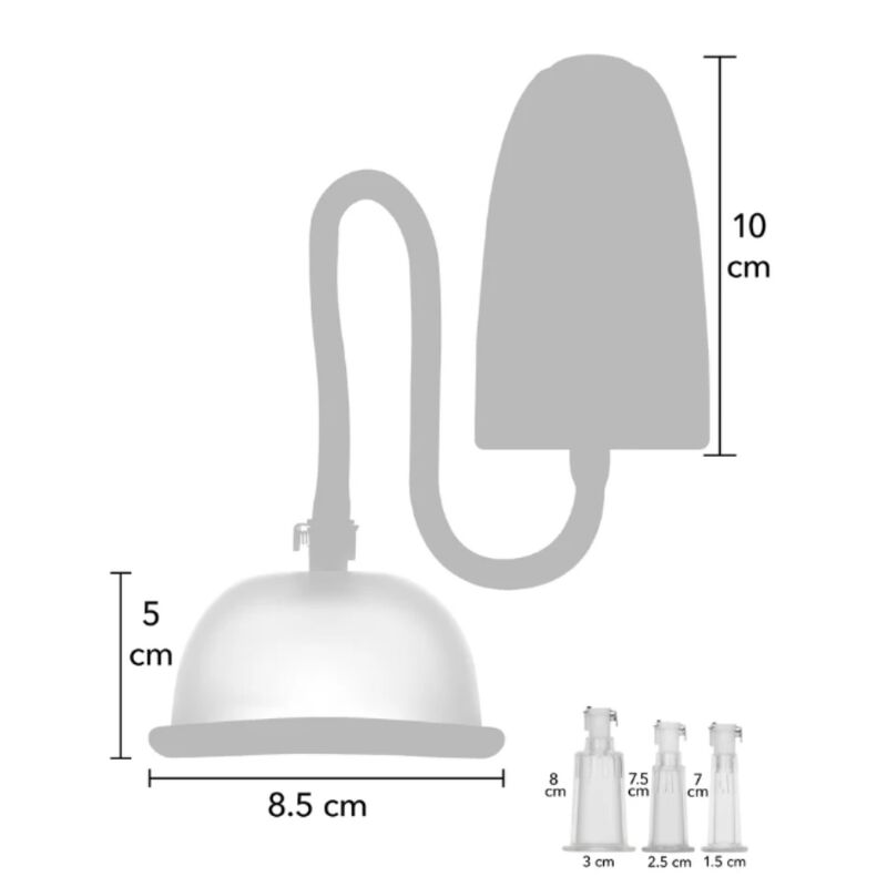 SHE.E.O - BOMBA DE VÁCUO AUTOMÁTICA PARA VAGINA E CLITÓRIS PRETA - Image 3