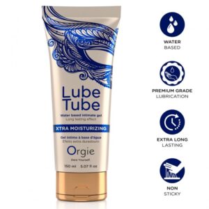 vVigoroso ORGIE - LUBRIFICANTE EM TUBO GEL ÍNTIMO EXTRA HIDRATANTE À BASE DE ÁGUA 150 ML