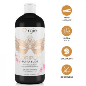 vVigoroso ORGIE - NORIPLAY ULTRA SLIDE GEL DE MASSAGEM NURU CORPO A CORPO 500 ML