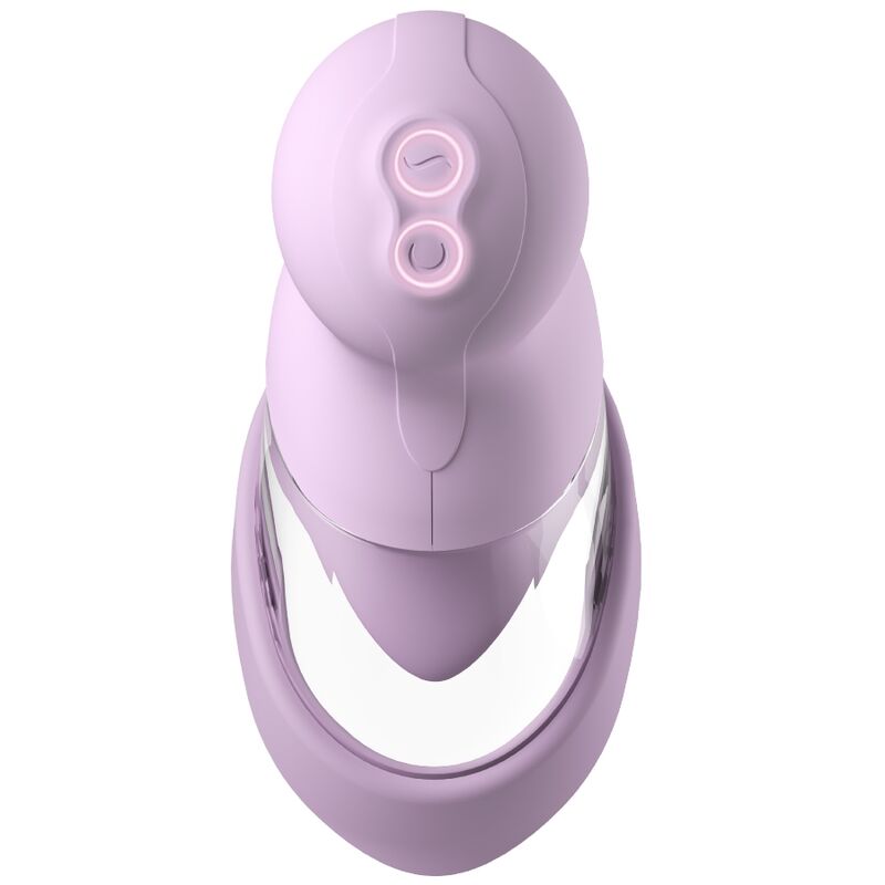 FANTASY FOR HER - VELOURA TOUCH PLEASURE PUMP BOMBA ÍNTIMA COM SUCÇÃO E VIBRAÇÃO ROXA - Image 2
