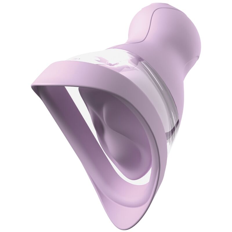 Vigoroso FANTASY FOR HER - VELOURA TOUCH PLEASURE PUMP BOMBA ÍNTIMA COM SUCÇÃO E VIBRAÇÃO ROXA