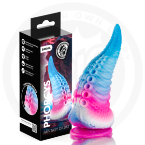 Vigoroso EPIC - PHORCYS DILDO COM TENTÁCULOS AZUIS TAMANHO PEQUENO