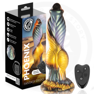Vigoroso EPIC - PHOENIX DILDO O RESSURGIMENTO DO PRAZER CONTROLE REMOTO RECARREGÁVEL