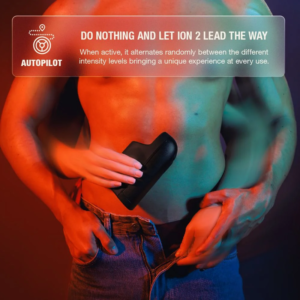 Vigoroso ARCWAVE - ION 2 STROKER MASCULINO COM ESTIMULAÇÃO POR ONDAS DE AR PULSANTES PRETO