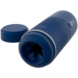 Vigoroso ARCWAVE - POW STROKER MANUAL COM CONTROLO DE SUCÇÃO AZUL