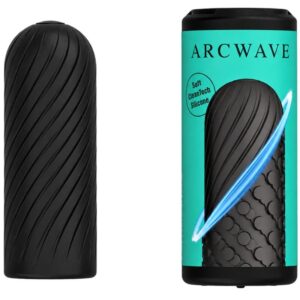 Vigoroso ARCWAVE - GHOST STROKER REVERSÍVEL EM SILICONE PRETO