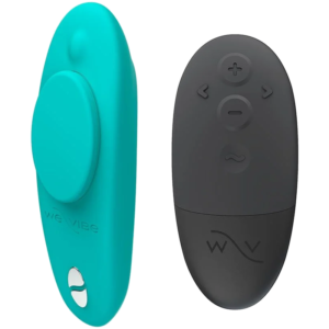Vigoroso WE-VIBE - MOXIE+ VIBRADOR DE CALCINHA COM CLIPE MAGNÉTICO AQUA