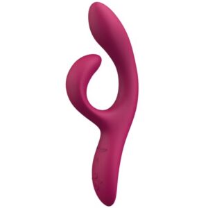 Vigoroso WE-VIBE - NOVA 2 Vibrador flexível em formato de coelho com 10 modos de vibração e controle por aplicativo - Roxo