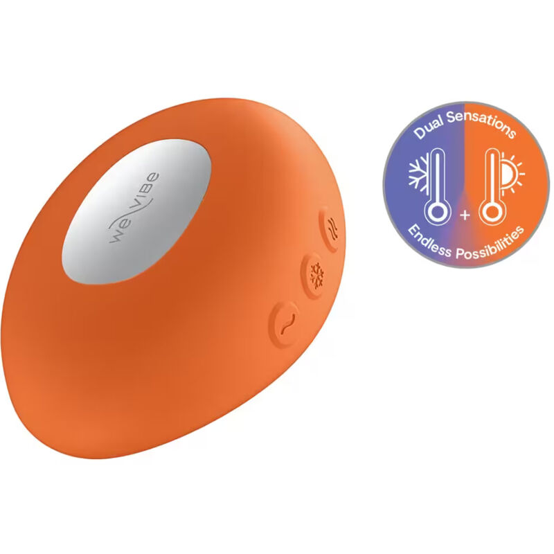 WE-VIBE - VIBRADOR COM AQUECIMENTO E RESFRIAMENTO TEMP TANGERINA - Image 2