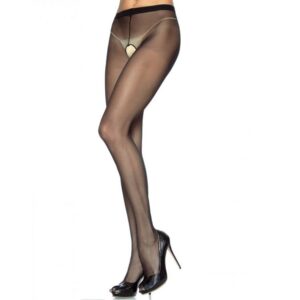 vVigoroso LEG AVENUE - CALA DE NYLON COM ABERTURA DE CROTCH PLUS
