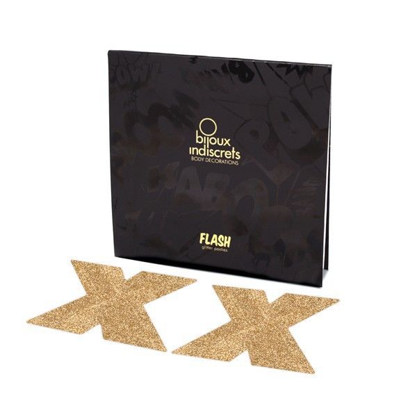 BIJOUX INDISCRETS - CAPAS DE BICOFLASH OURO - Image 2
