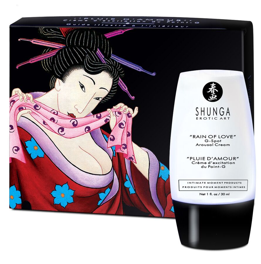 vVigoroso SHUNGA - CREME ESTIMULANTE CHUVA DE AMOR G-SPOT